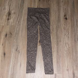 Spanx leopard leggings
